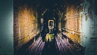 Tunnel in a mining industry