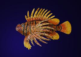 fish brass craft art