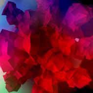 abstract mesh render drawing