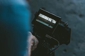 operator with Video Camera