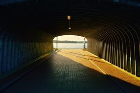 Tunnel Bridge sunlight