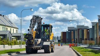 Construction Vehicle street