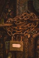 Rusty Metal lock