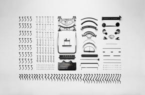 Disassembly, Components of vintage typewriter