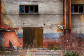 Places Abandoned Old wall