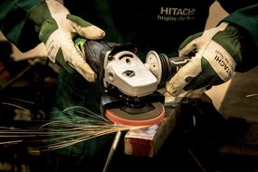 Grinder Hitachi Power hands