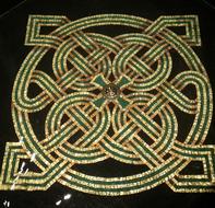 Celtic knot in a church