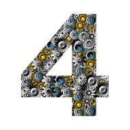 gears numbers four