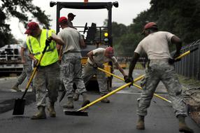 Road Construction Asphalt people