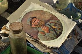 Antique Art Painting drawing