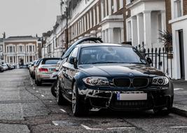 parked Bmw 1 series m