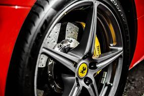 Supercar Ferrari Style red