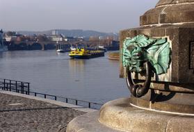 embarkment in Koblenz, Germany