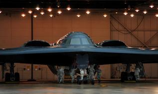 Military Stealth Bomber