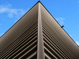 edge of a building facade