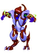 cartoon humanoid
