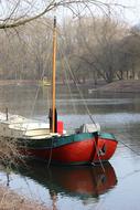 Waters Boat red