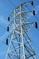 Electricity Power Industry blue sky