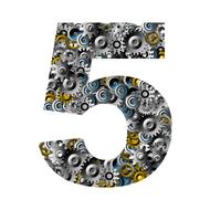 gears numbers five