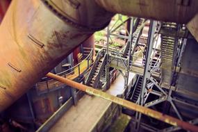 old steel mill