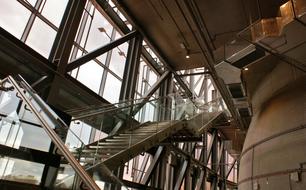 Stairs Metal Construction old factory