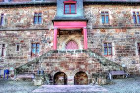 Stone house Stairway