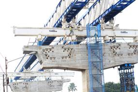 Construction Workers white blue