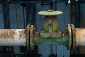 Pipeline Industrial old rust