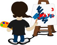 painter artist drawing