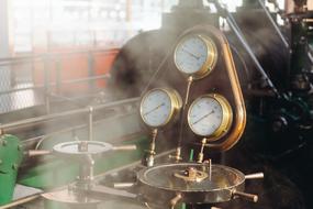 Steam Engine clock