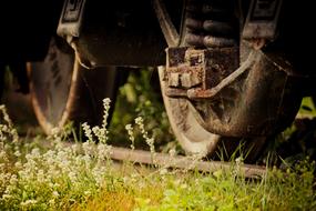 Train Wheel Rust