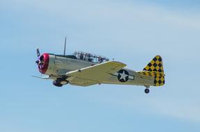 Warbird Propeller Airplane sky