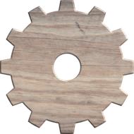 gear wood transmission