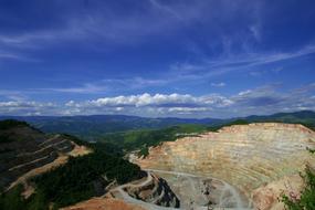 quarrying of raw materials