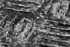 monochrome photo of Manhole Cover Grate