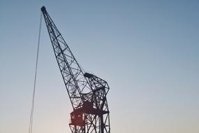 Crane Construction on site