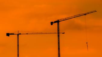 Cranes on Steel Industry