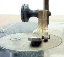 old metal Sewing Machine