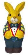 hare figure ceramic sculpture