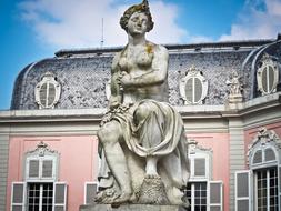 Castle Baroque Historically statue