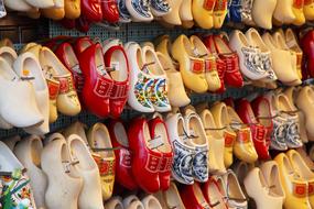 handmade dutch shoes as a souvenir