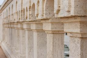 architecture in the hassan tower