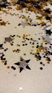 Golden Star Glitter Confetti