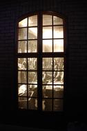 Window of Industrial Factory