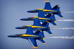 Blue Angels Navy team Precision