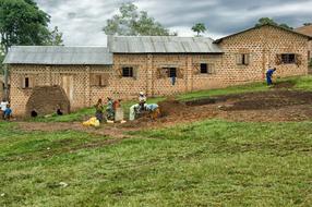 Landscape of Uganda Building