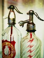 Bottle Siphon Old close-up