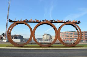 metal sculpture as creativity