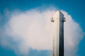 Industrial Tower at Sky