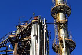 abandoned old chemical plant in bulgaria